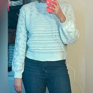 NWT Lauren Conrad mint green sweater